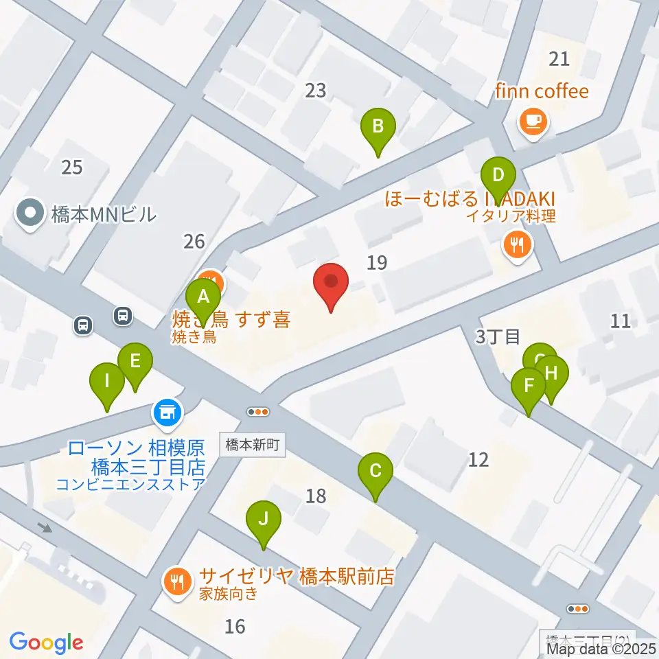 アフタービート周辺の駐車場・コインパーキング一覧地図