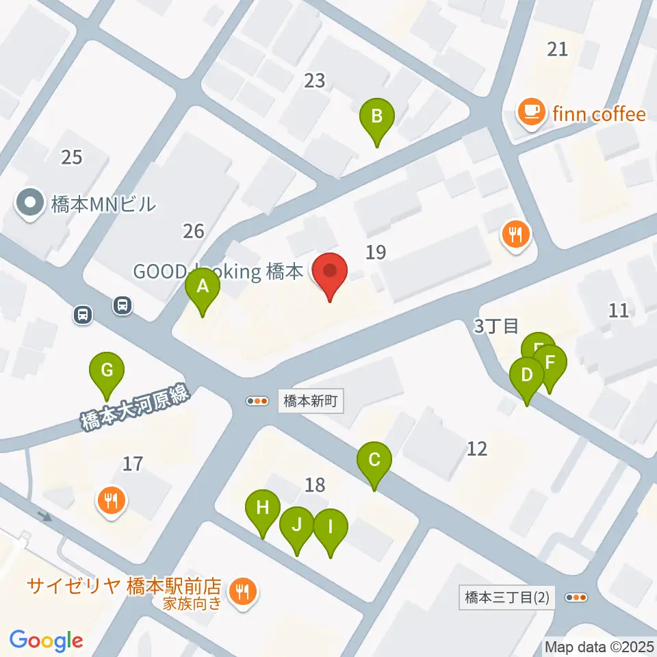 アフタービート周辺の駐車場・コインパーキング一覧地図