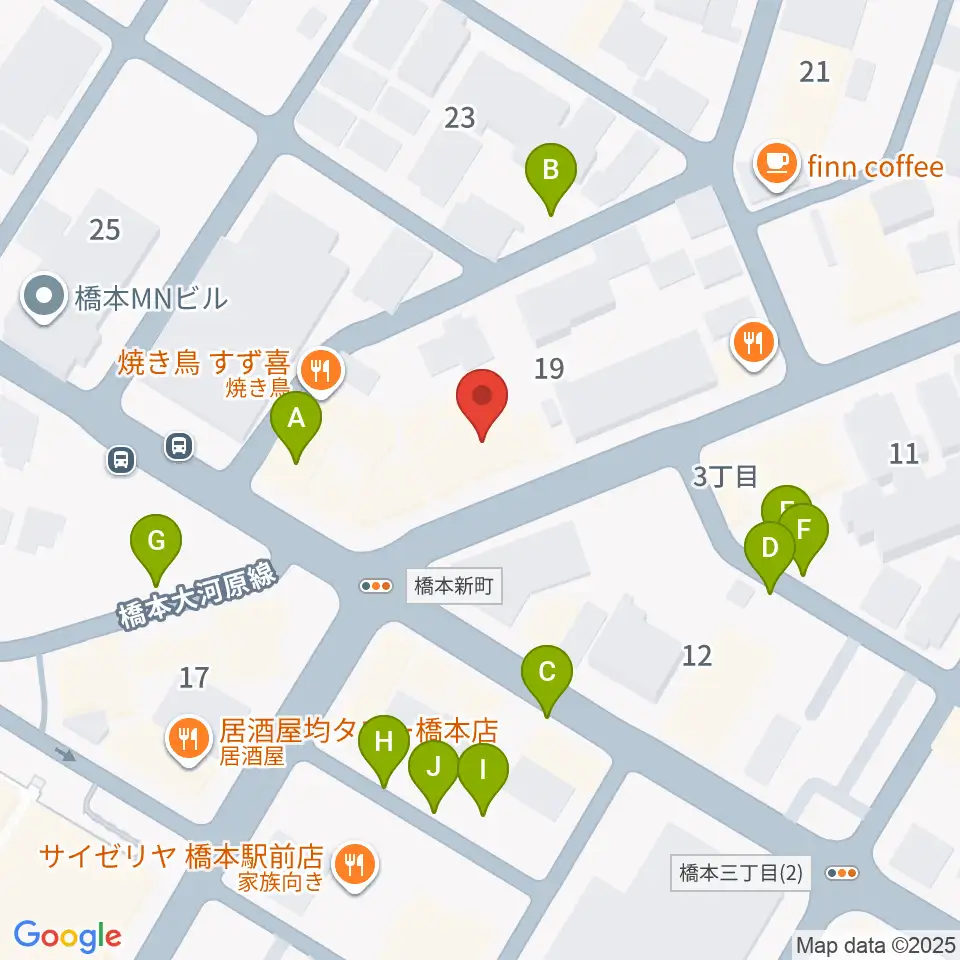 アフタービート周辺の駐車場・コインパーキング一覧地図