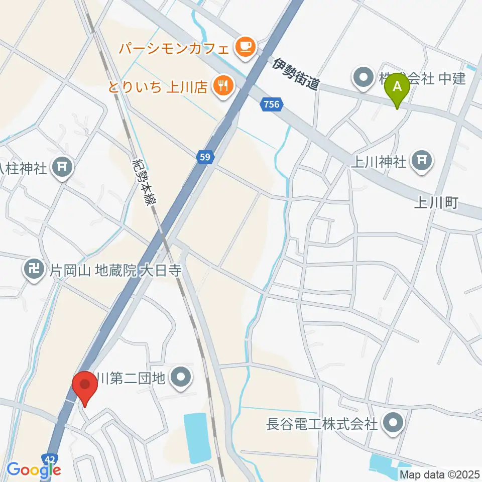 タックガッキ音楽教室周辺の駐車場・コインパーキング一覧地図