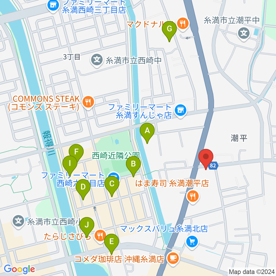 フリューゲル音楽教室周辺の駐車場・コインパーキング一覧地図