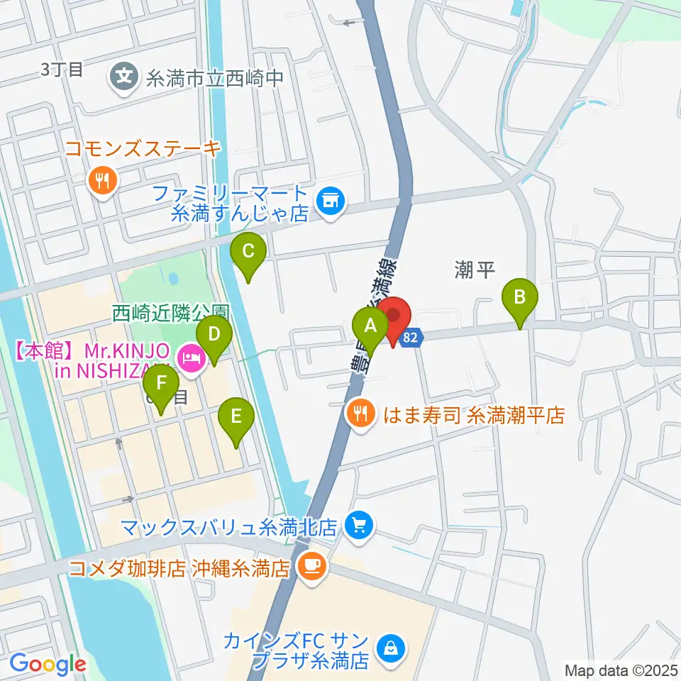 フリューゲル音楽教室周辺の駐車場・コインパーキング一覧地図