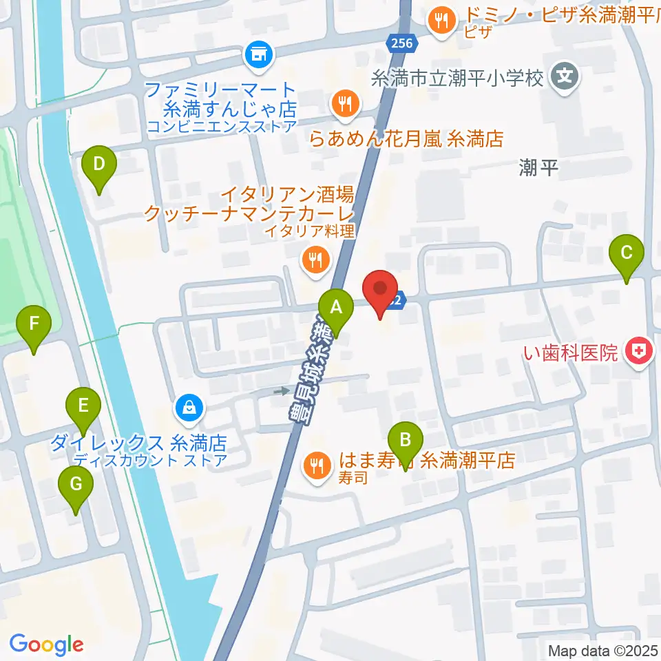 フリューゲル音楽教室周辺の駐車場・コインパーキング一覧地図