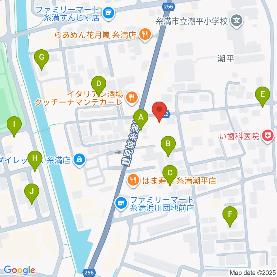 フリューゲル音楽教室周辺の駐車場・コインパーキング一覧地図