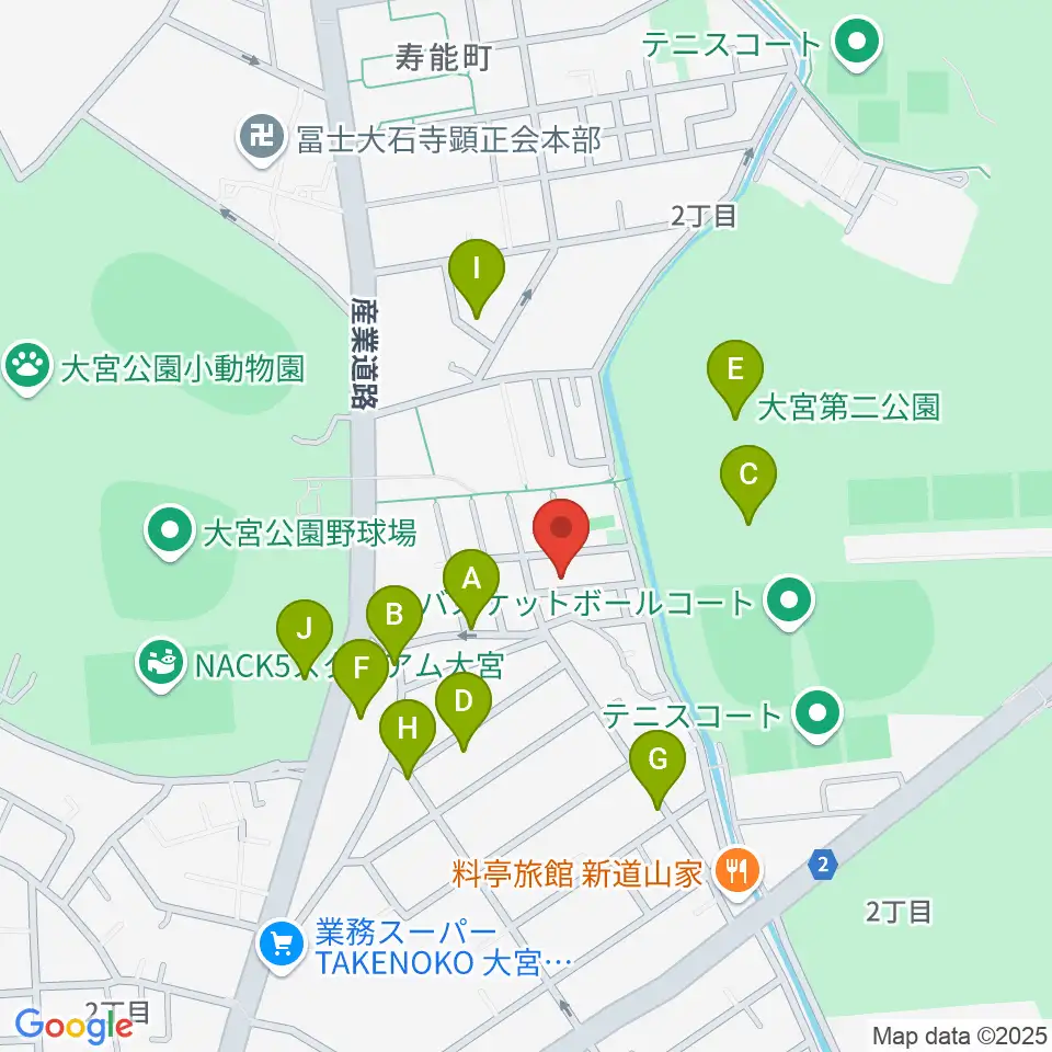 三村音楽教室周辺の駐車場・コインパーキング一覧地図