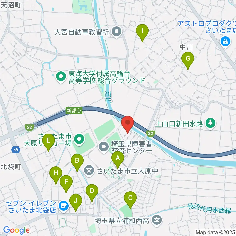 リトミック音楽教室カシュカシュ周辺の駐車場・コインパーキング一覧地図