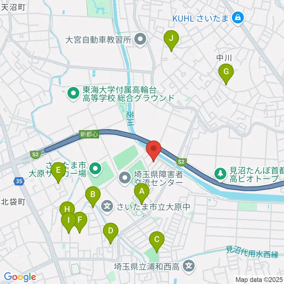 リトミック音楽教室カシュカシュ周辺の駐車場・コインパーキング一覧地図