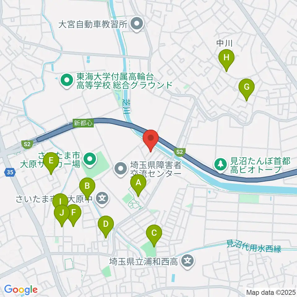 リトミック音楽教室カシュカシュ周辺の駐車場・コインパーキング一覧地図