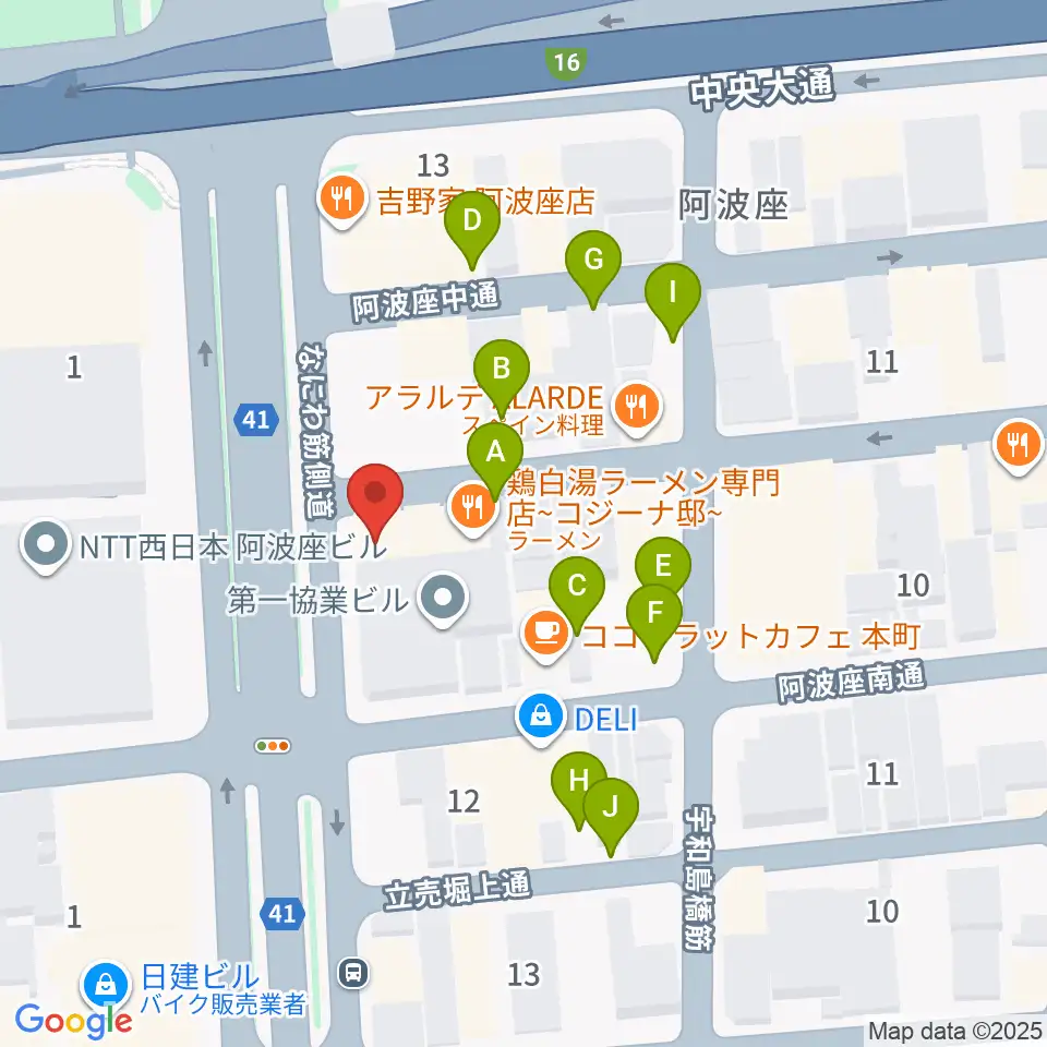 プラスエムレッスン周辺の駐車場・コインパーキング一覧地図