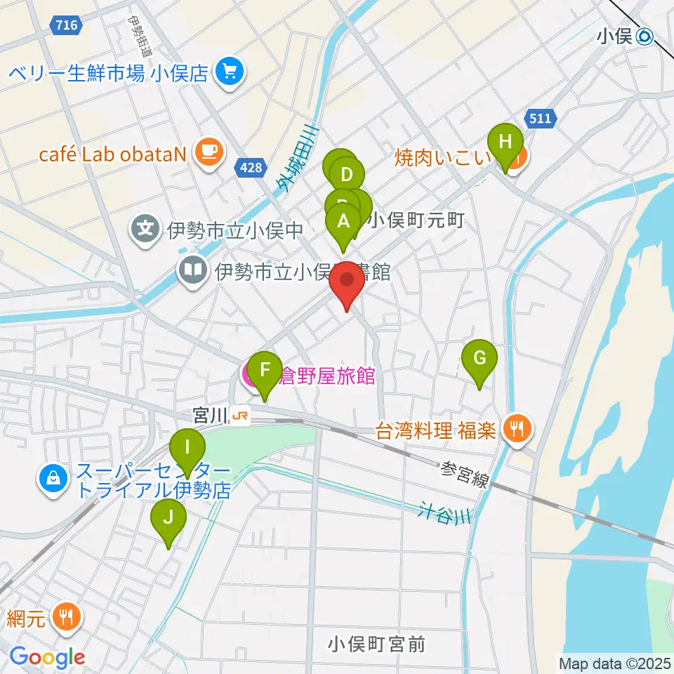 ウィーン音楽教室周辺の駐車場・コインパーキング一覧地図