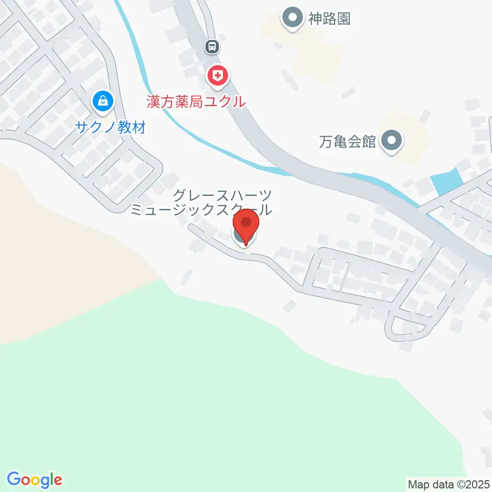 グレースハーツミュージックスクール周辺の駐車場・コインパーキング一覧地図