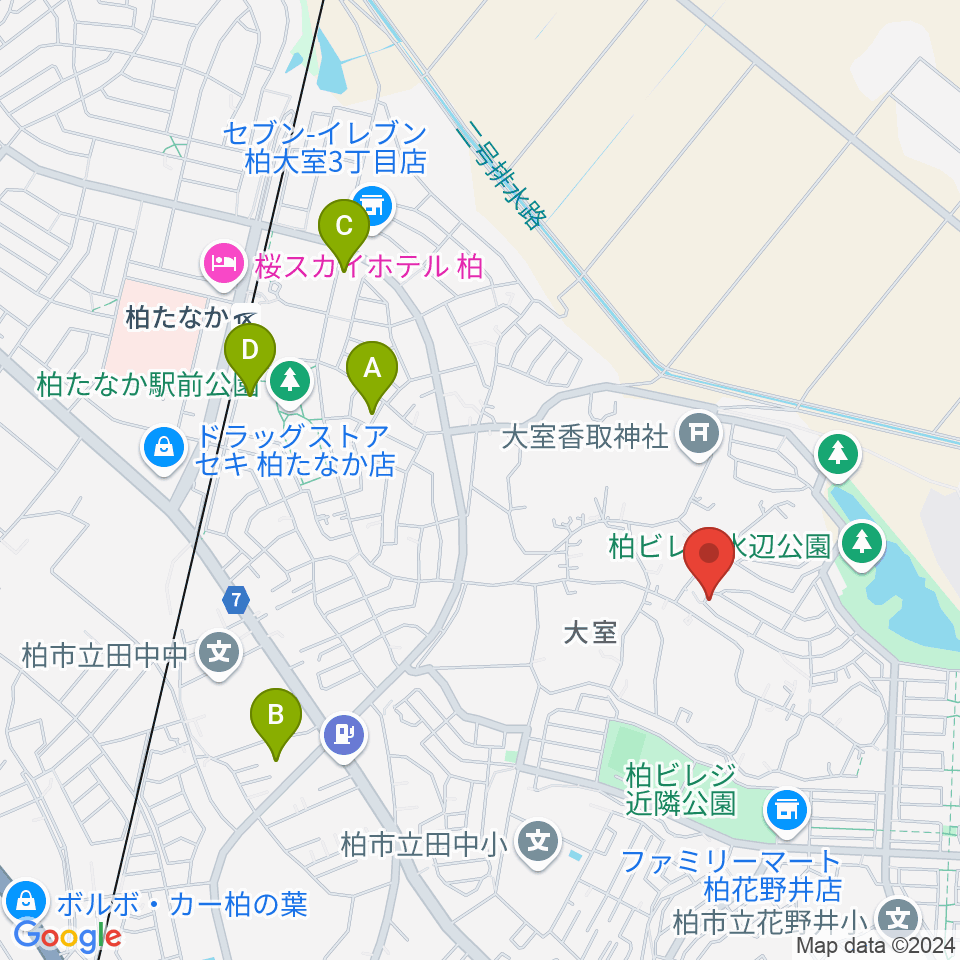 日本芸術育成学院 NANA周辺の駐車場・コインパーキング一覧地図