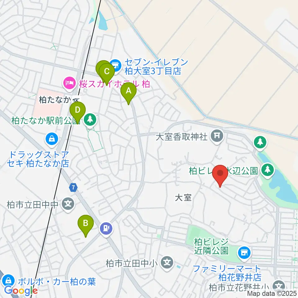 日本芸術育成学院 NANA周辺の駐車場・コインパーキング一覧地図