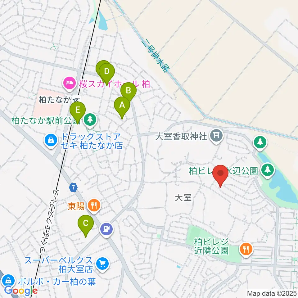 日本芸術育成学院 NANA周辺の駐車場・コインパーキング一覧地図