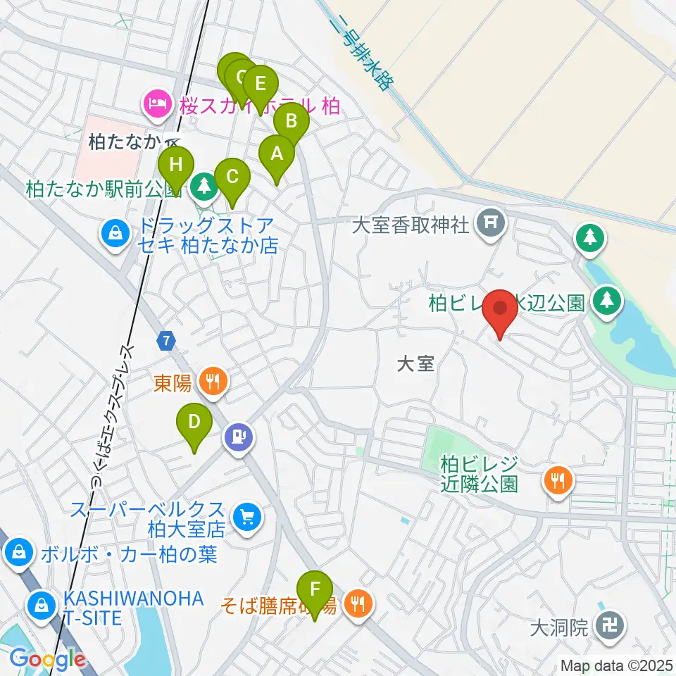 日本芸術育成学院 NANA周辺の駐車場・コインパーキング一覧地図