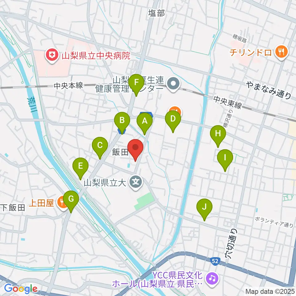 ぱる音楽教室周辺の駐車場・コインパーキング一覧地図