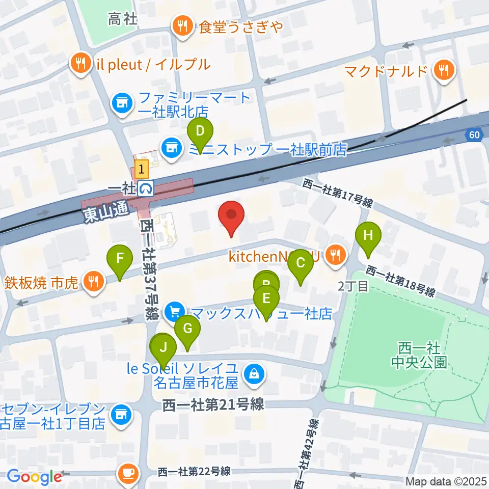 マミ・アートミュージック周辺の駐車場・コインパーキング一覧地図