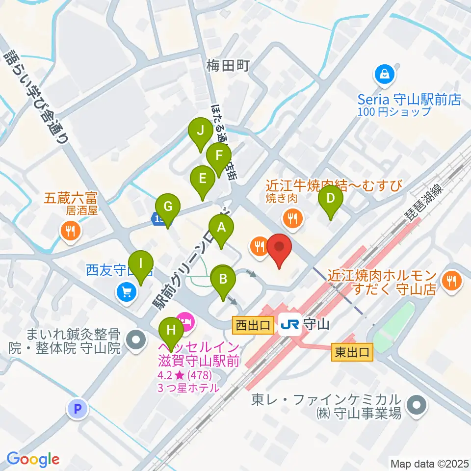 ハーモニー・ミュージック・スタジオ周辺の駐車場・コインパーキング一覧地図