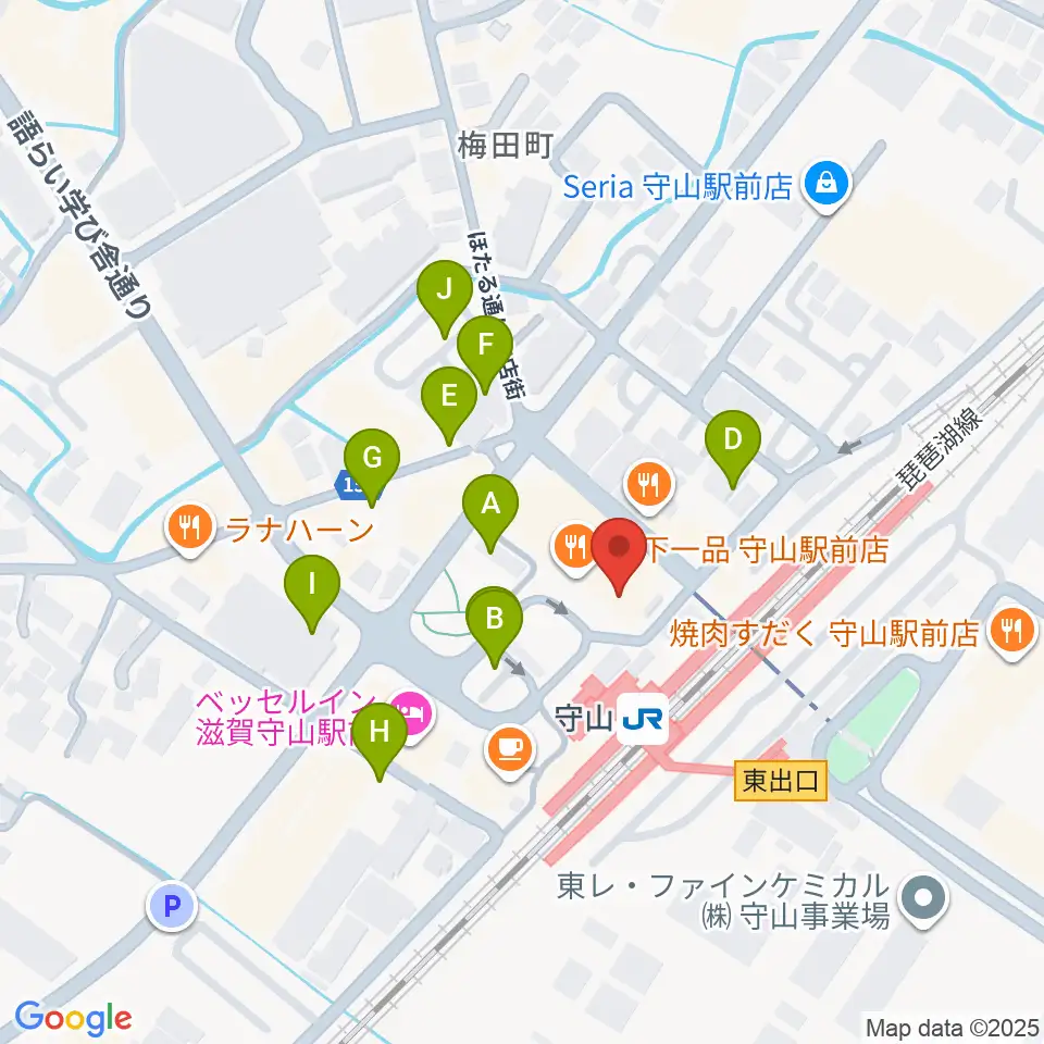 ハーモニー・ミュージック・スタジオ周辺の駐車場・コインパーキング一覧地図