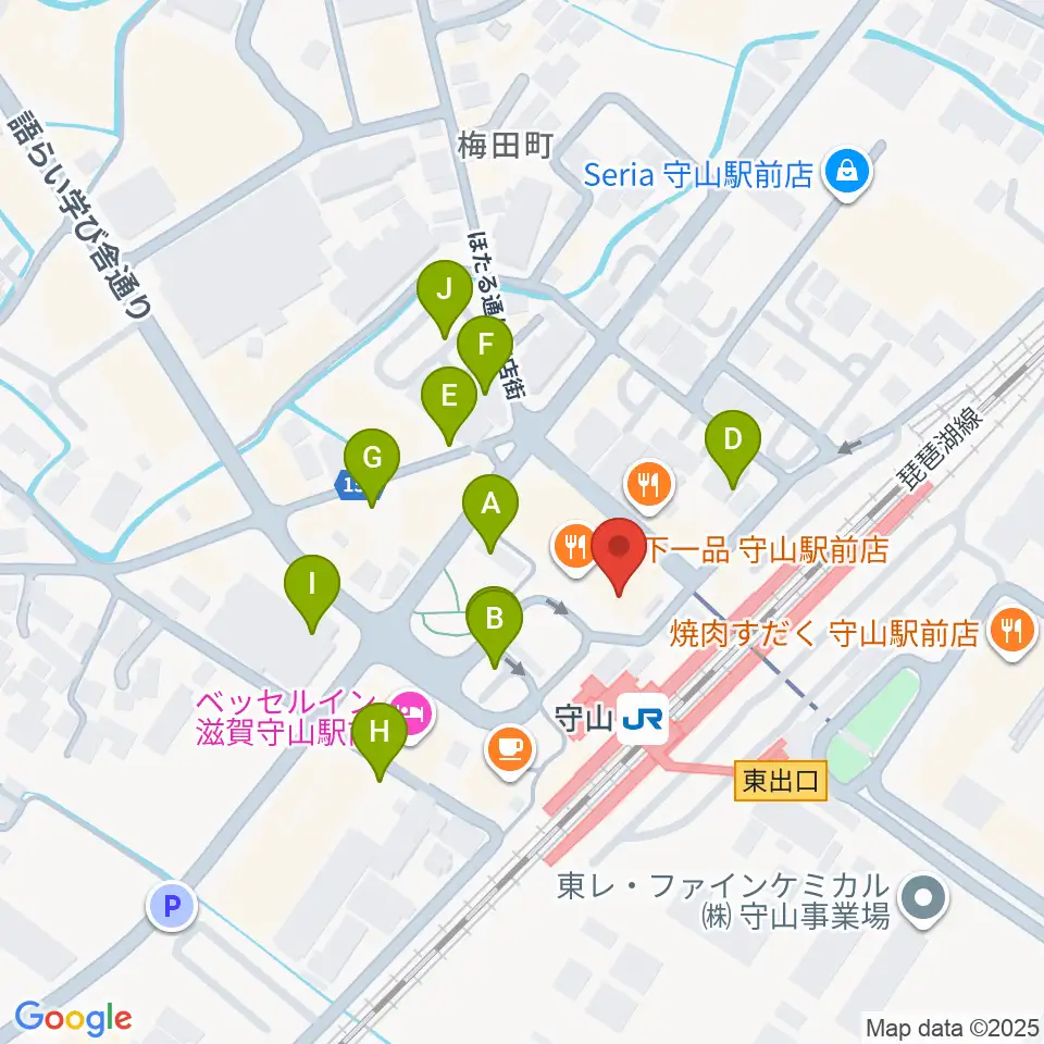 ハーモニー・ミュージック・スタジオ周辺の駐車場・コインパーキング一覧地図