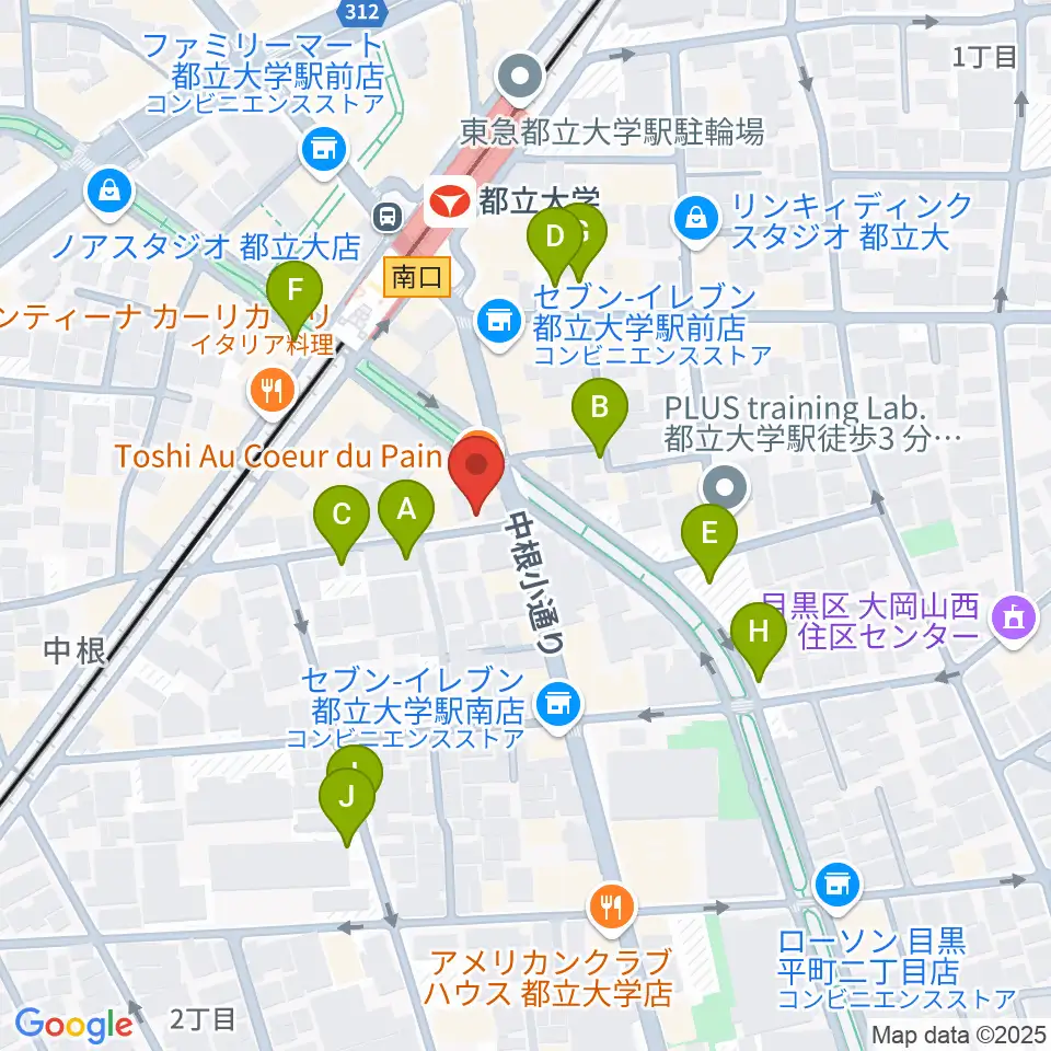 山田聖ヴァイオリン工房周辺の駐車場・コインパーキング一覧地図