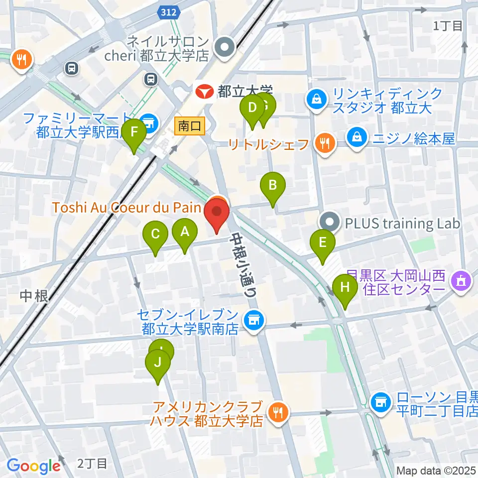山田聖ヴァイオリン工房周辺の駐車場・コインパーキング一覧地図