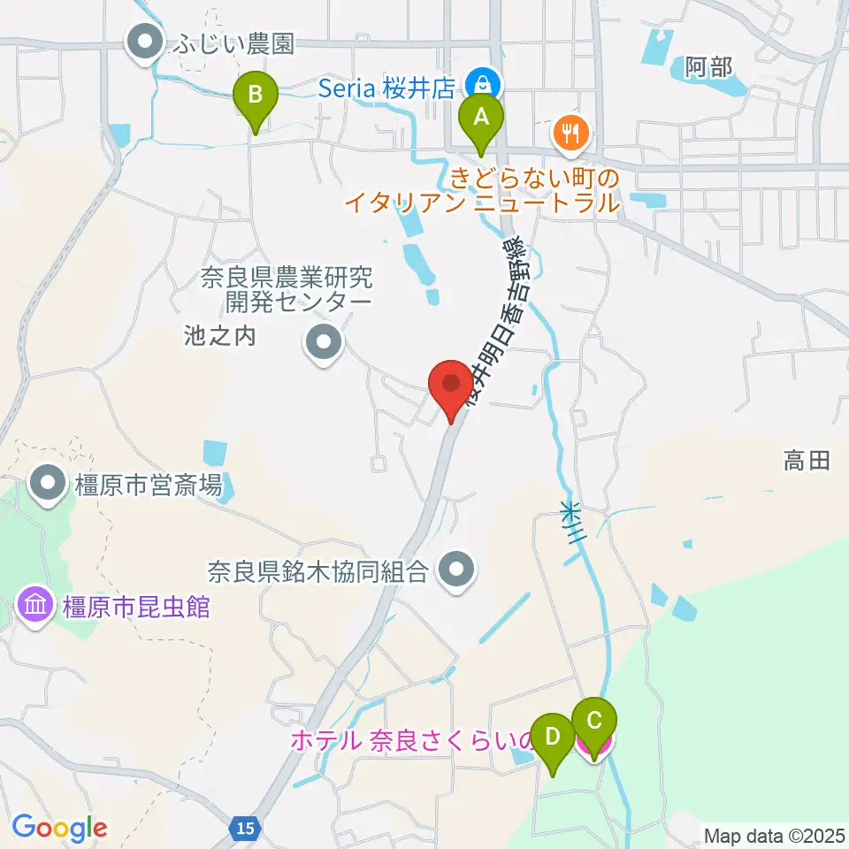 レイジーウッド音楽教室周辺の駐車場・コインパーキング一覧地図