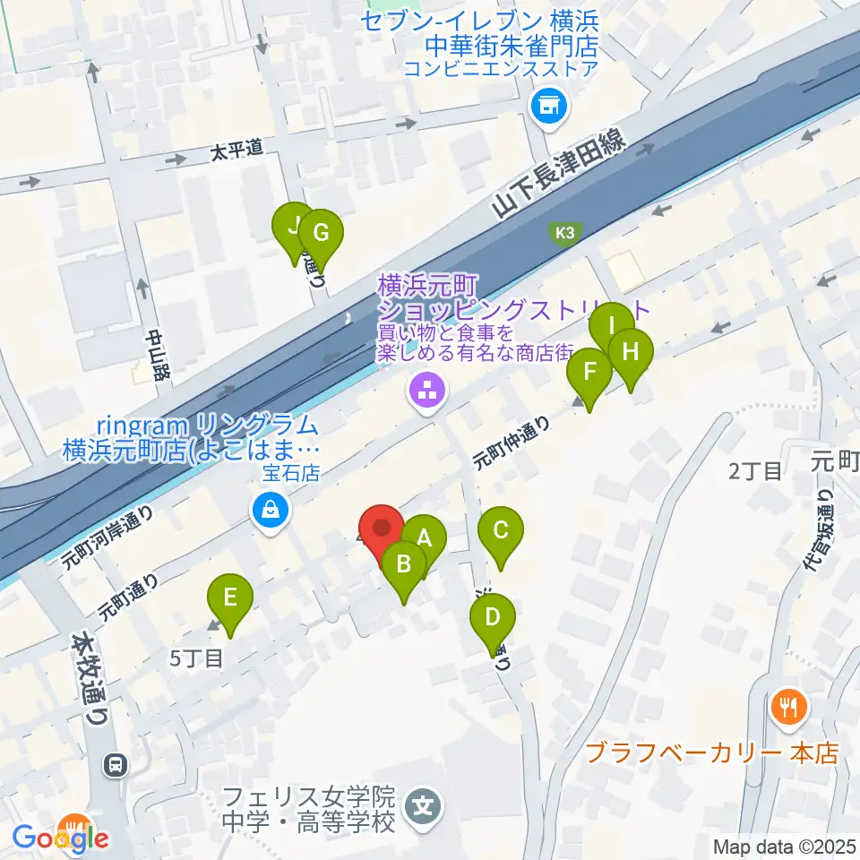 Sanae Fun Music周辺の駐車場・コインパーキング一覧地図