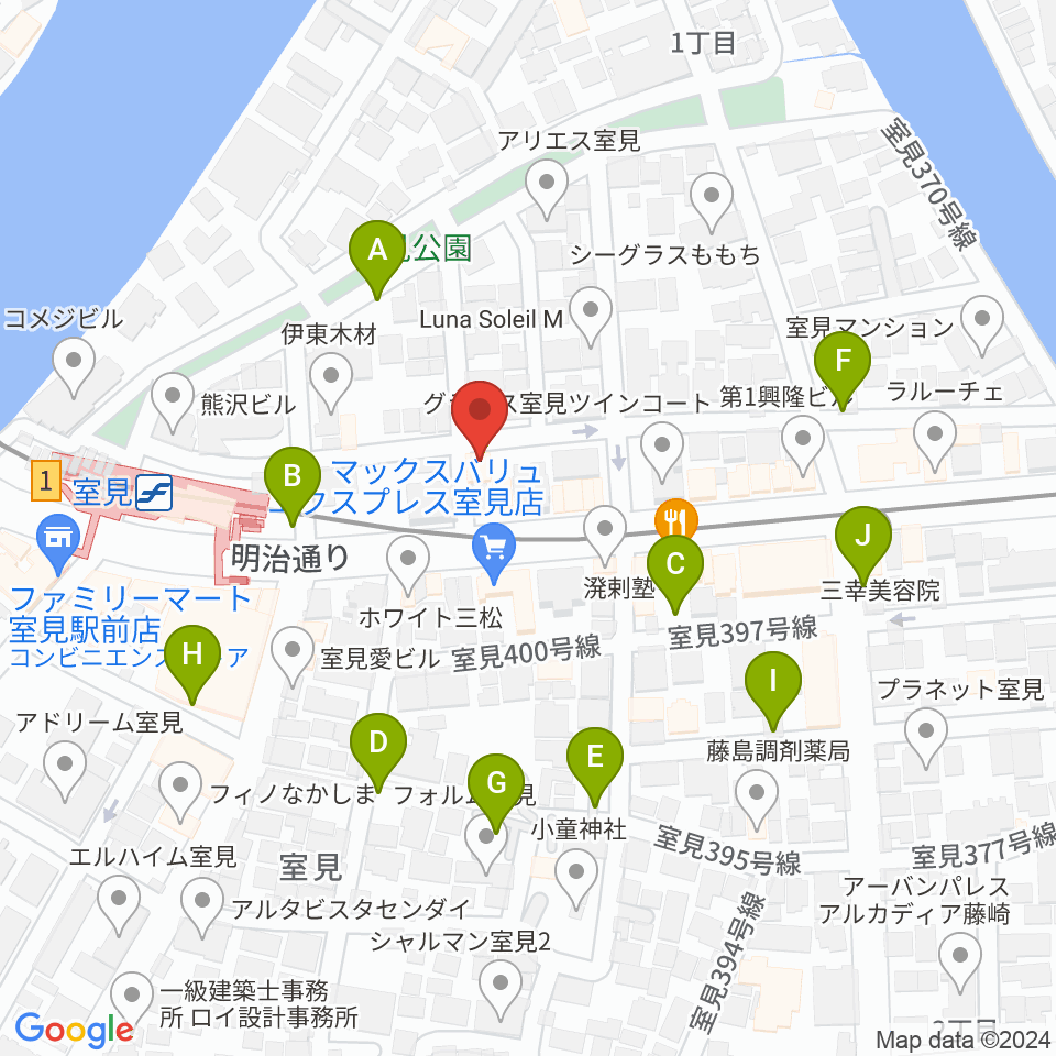 和光音楽アカデミー周辺の駐車場・コインパーキング一覧地図