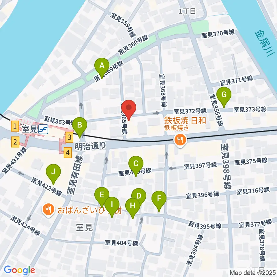 和光音楽アカデミー周辺の駐車場・コインパーキング一覧地図