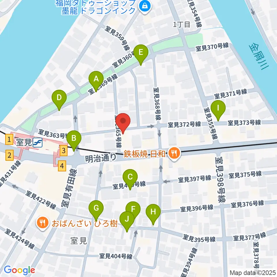 和光音楽アカデミー周辺の駐車場・コインパーキング一覧地図