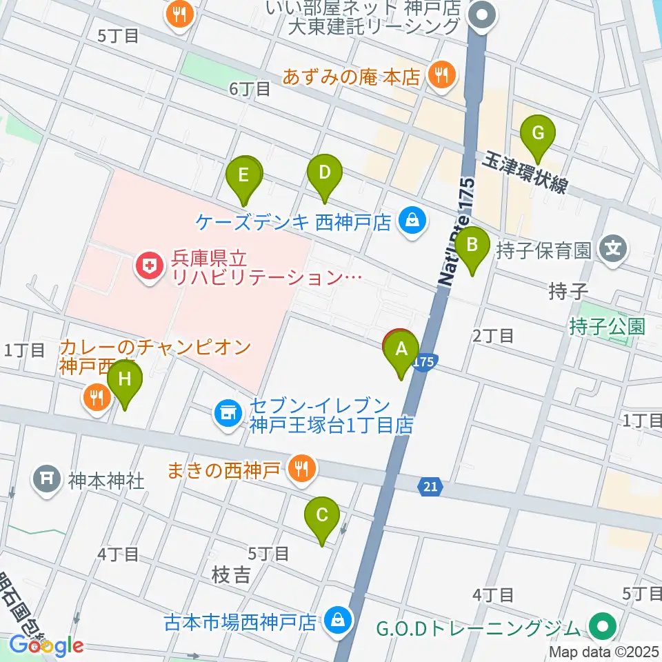 ドリーム・ステップ音楽教室周辺の駐車場・コインパーキング一覧地図