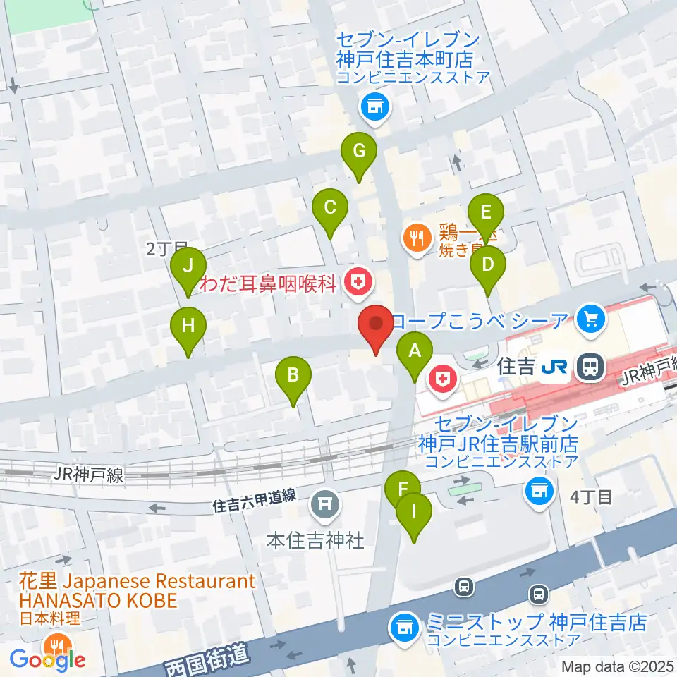 HS DREAM周辺の駐車場・コインパーキング一覧地図