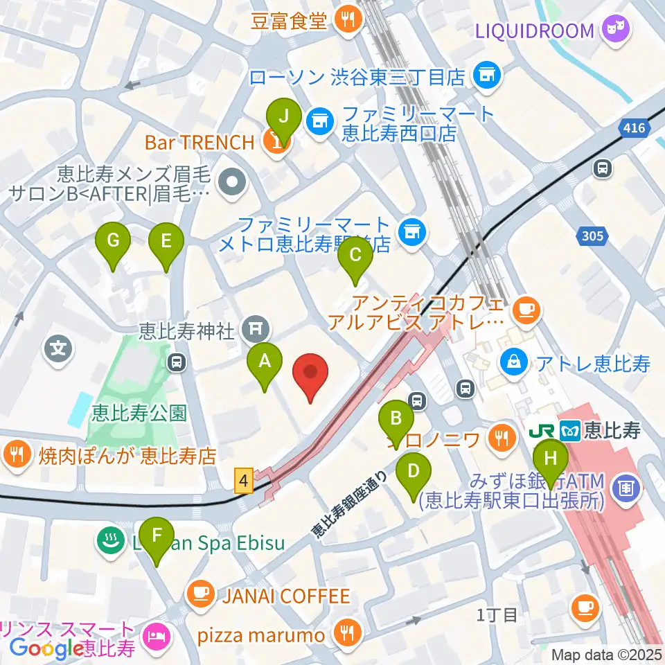 サイケデリズム周辺の駐車場・コインパーキング一覧地図