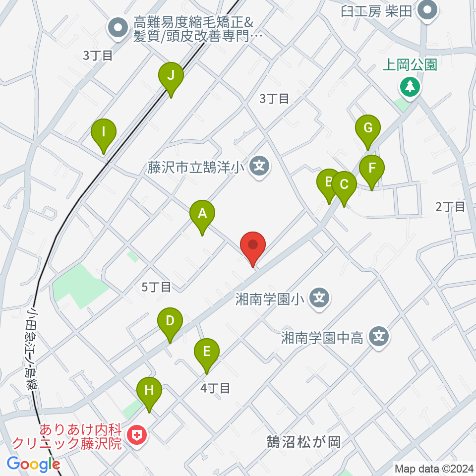 TOTOKI音楽教室周辺の駐車場・コインパーキング一覧地図