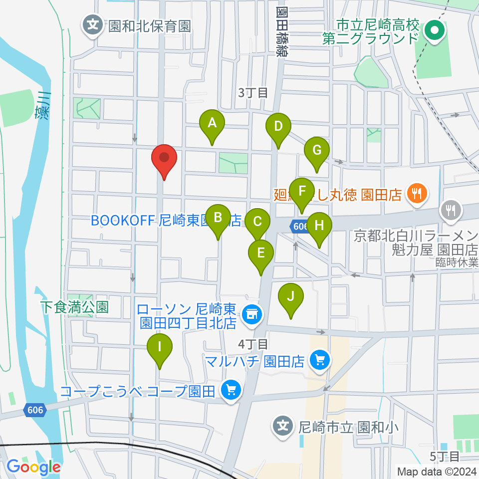 メロディーメイツ音楽教室周辺の駐車場・コインパーキング一覧地図