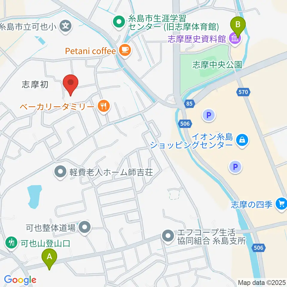 カリーネピアノ教室周辺の駐車場・コインパーキング一覧地図
