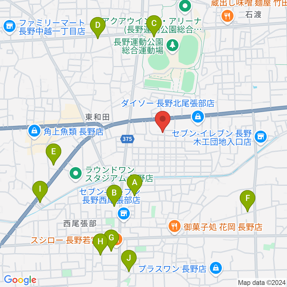 TAKE ONE周辺の駐車場・コインパーキング一覧地図