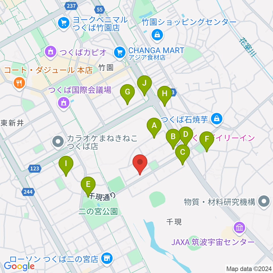 アトリエ・ドゥ・ダルクローズ周辺の駐車場・コインパーキング一覧地図