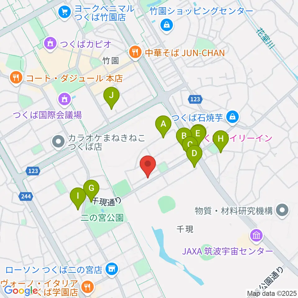 アトリエ・ドゥ・ダルクローズ周辺の駐車場・コインパーキング一覧地図