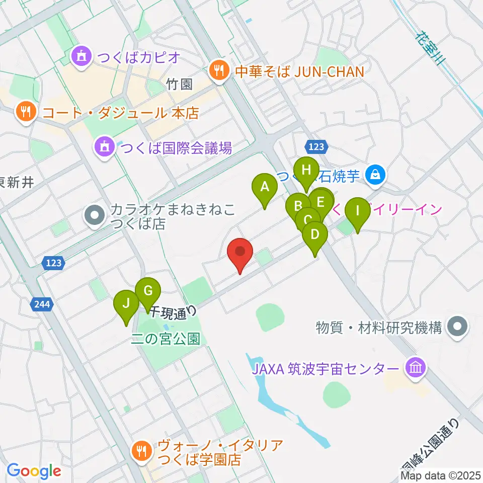 アトリエ・ドゥ・ダルクローズ周辺の駐車場・コインパーキング一覧地図