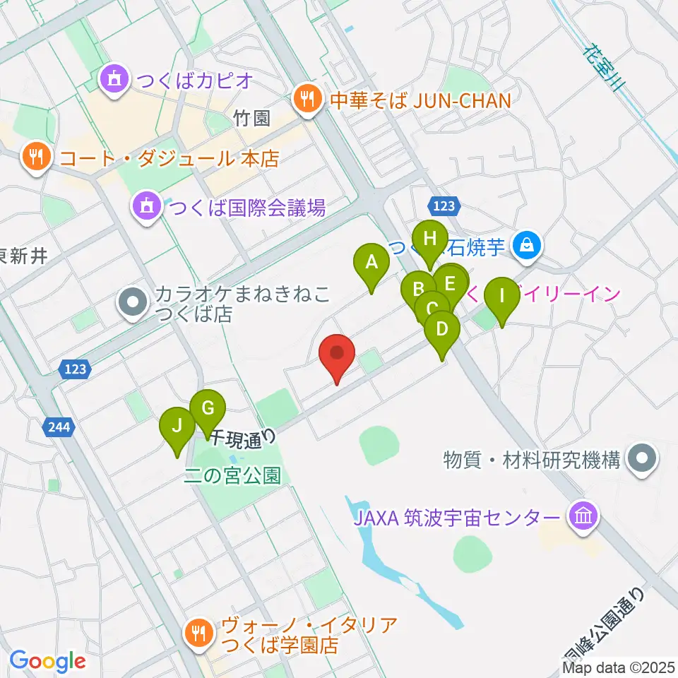 アトリエ・ドゥ・ダルクローズ周辺の駐車場・コインパーキング一覧地図