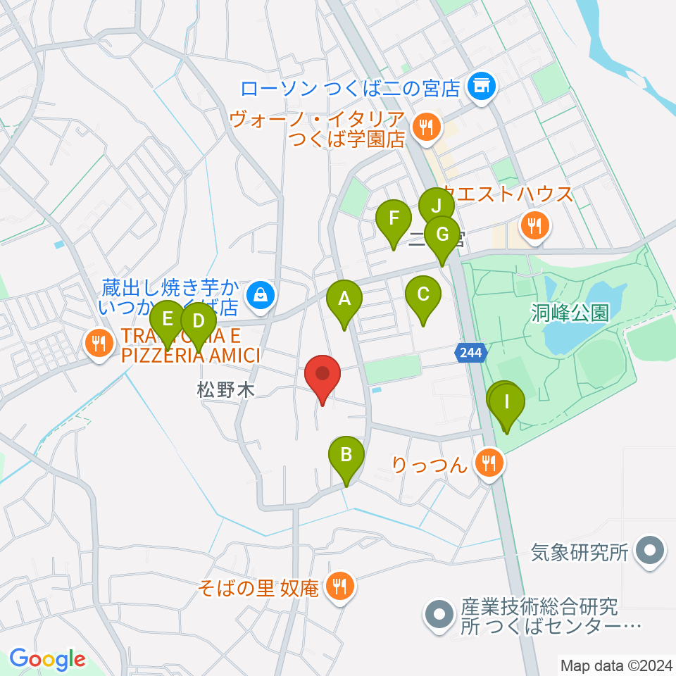 しょうじ音楽教室周辺の駐車場・コインパーキング一覧地図