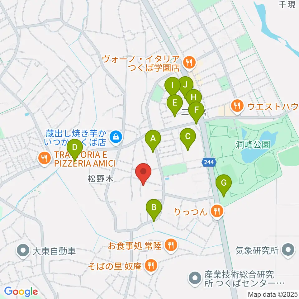 しょうじ音楽教室周辺の駐車場・コインパーキング一覧地図