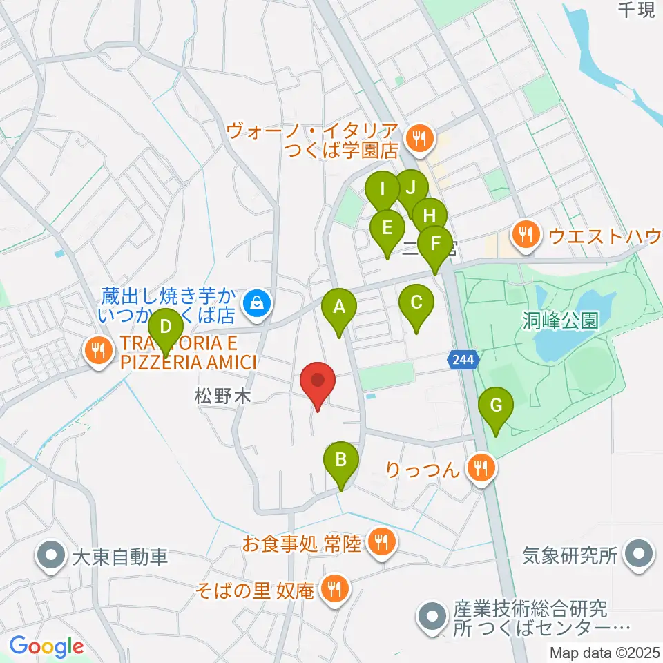 しょうじ音楽教室周辺の駐車場・コインパーキング一覧地図