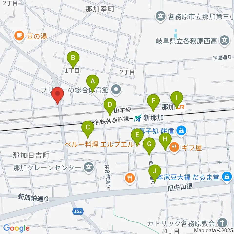 シャルテ音楽教室周辺の駐車場・コインパーキング一覧地図