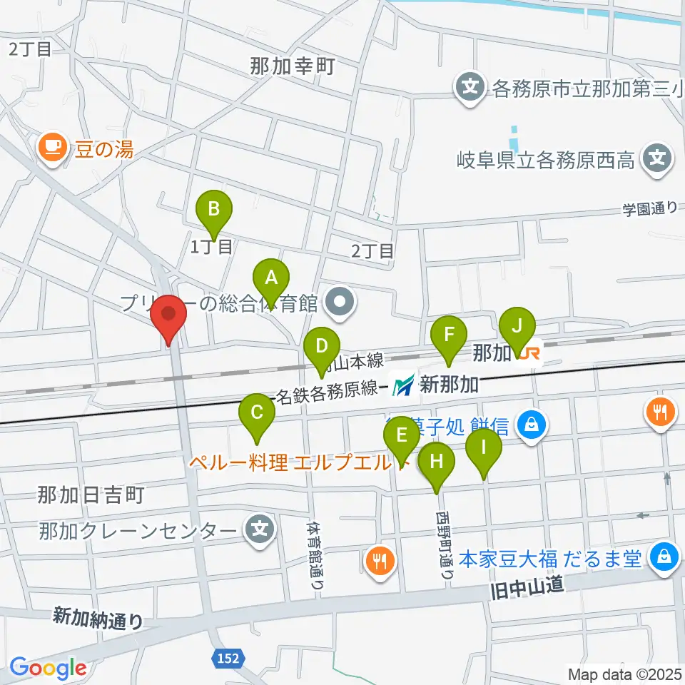 シャルテ音楽教室周辺の駐車場・コインパーキング一覧地図
