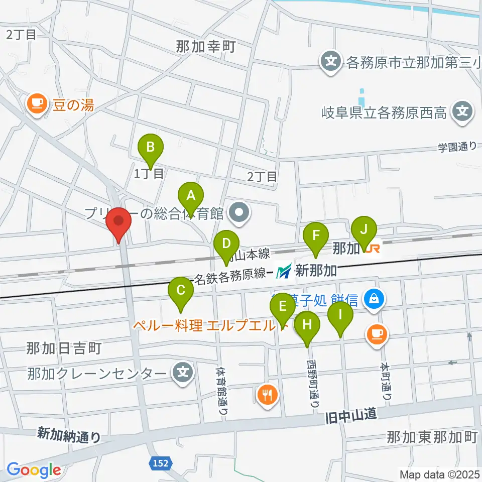 シャルテ音楽教室周辺の駐車場・コインパーキング一覧地図