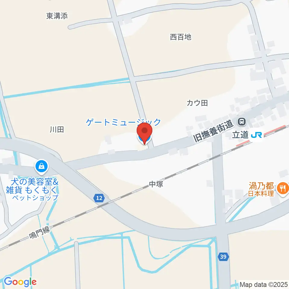 Gate Music周辺の駐車場・コインパーキング一覧地図