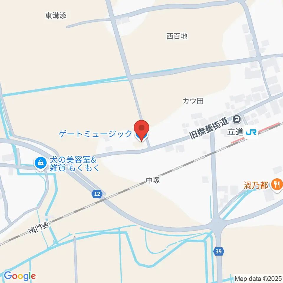 Gate Music周辺の駐車場・コインパーキング一覧地図